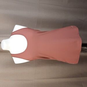 Eddie Bauer light mauve pink Free Dry athletic racerback tank top, size medium